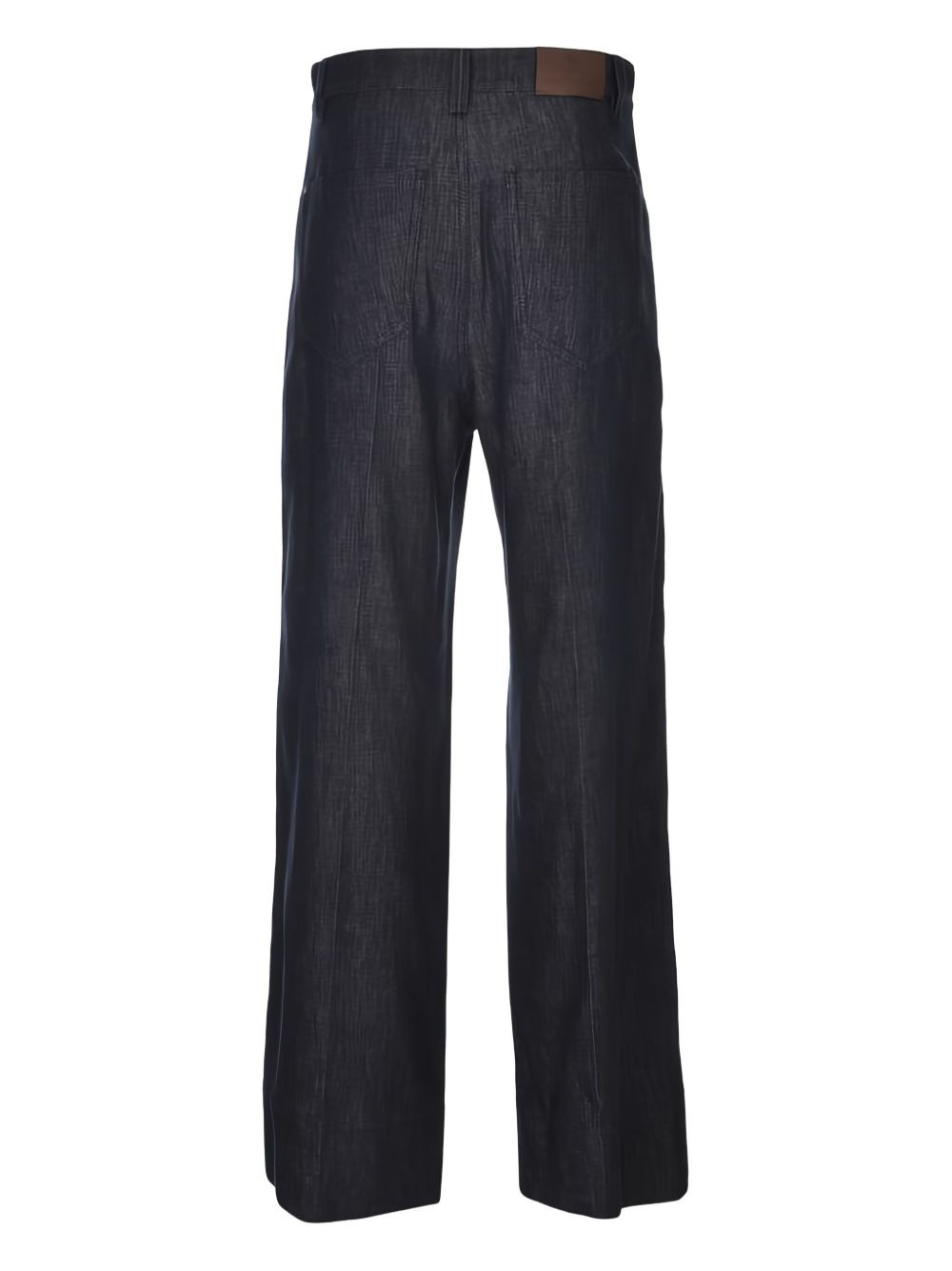 high-waisted straight-leg jeans - 2