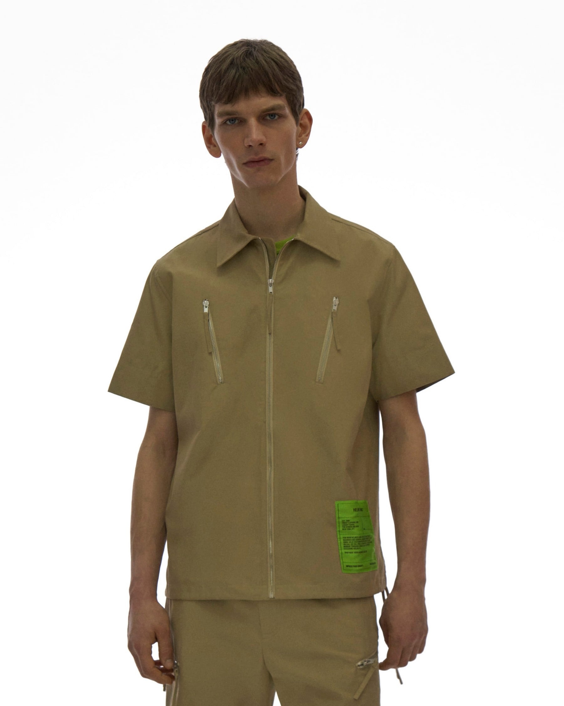 ZIP SHORT-SLEEVE SHIRT - 3