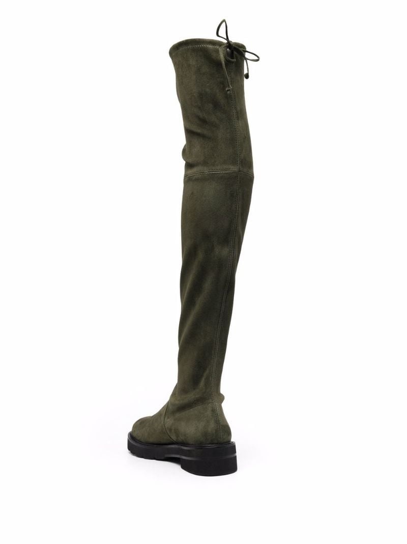 Lowland Lift thigh-high boots - 5