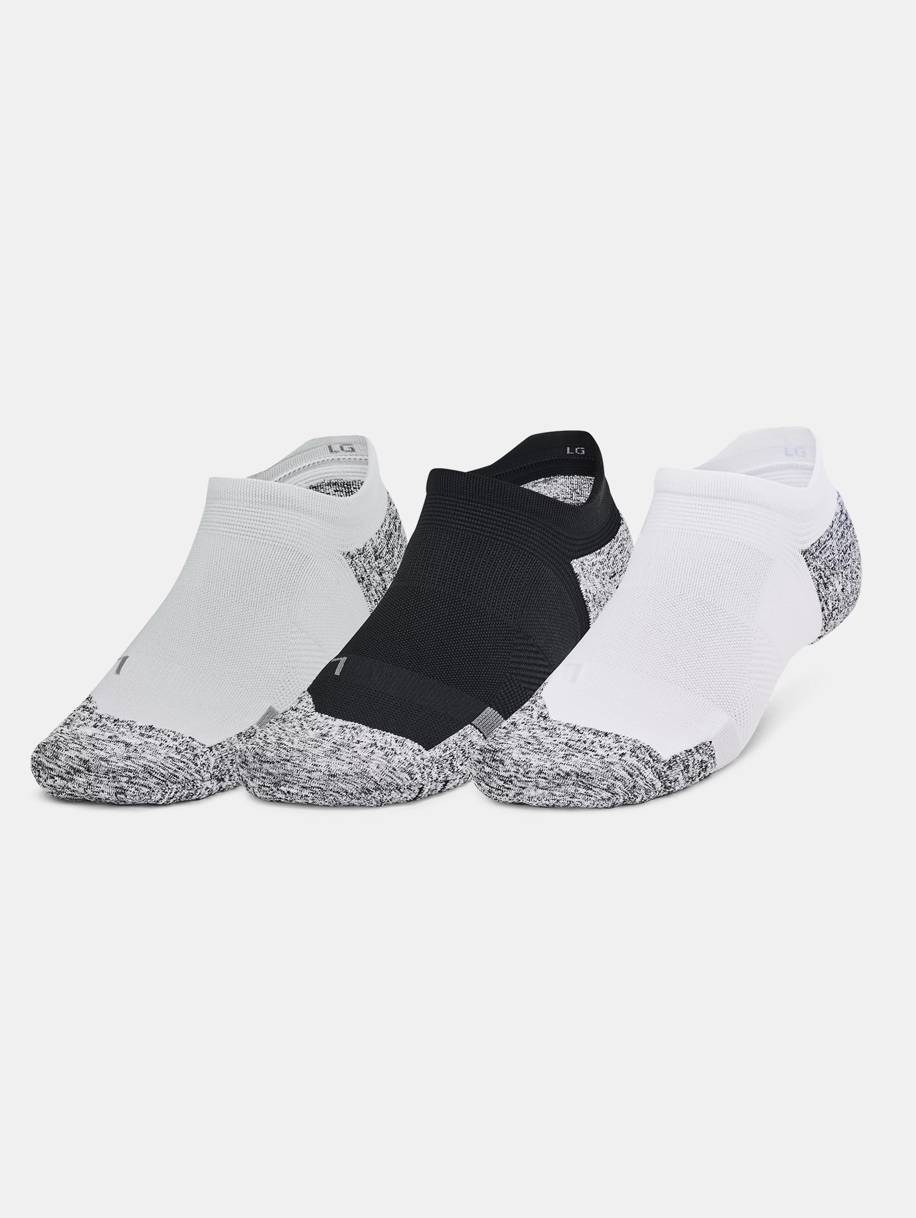 Unisex UA ArmourDry® Pro 3-Pack No Show Socks - 3