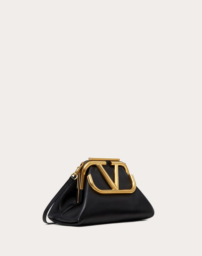 Valentino Supervee Nappa Clutch outlook