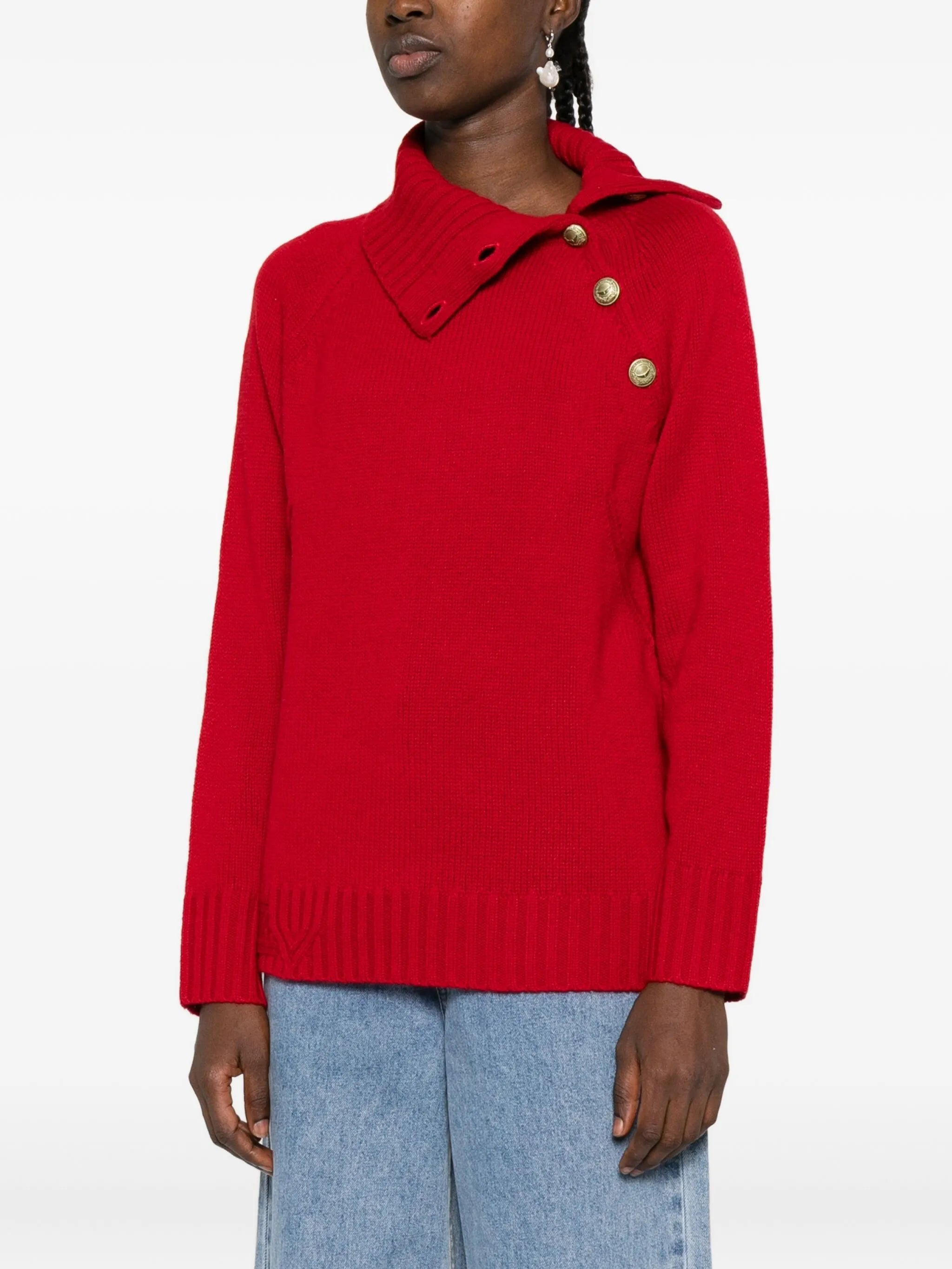 Zadig & Voltaire High-neck Button-detail Sweater - 2