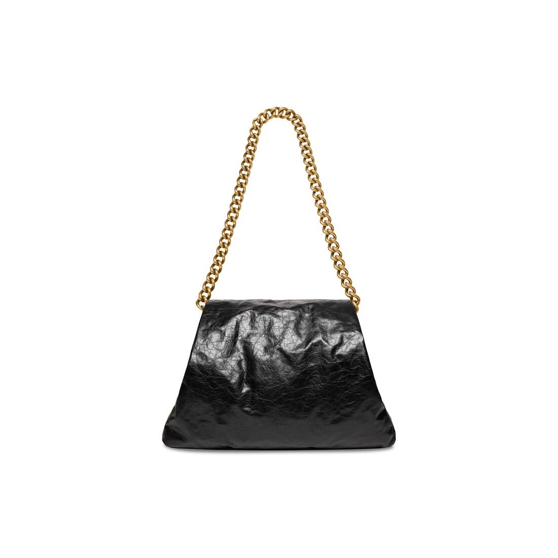 Women's Crush Medium Tote Bag in Black