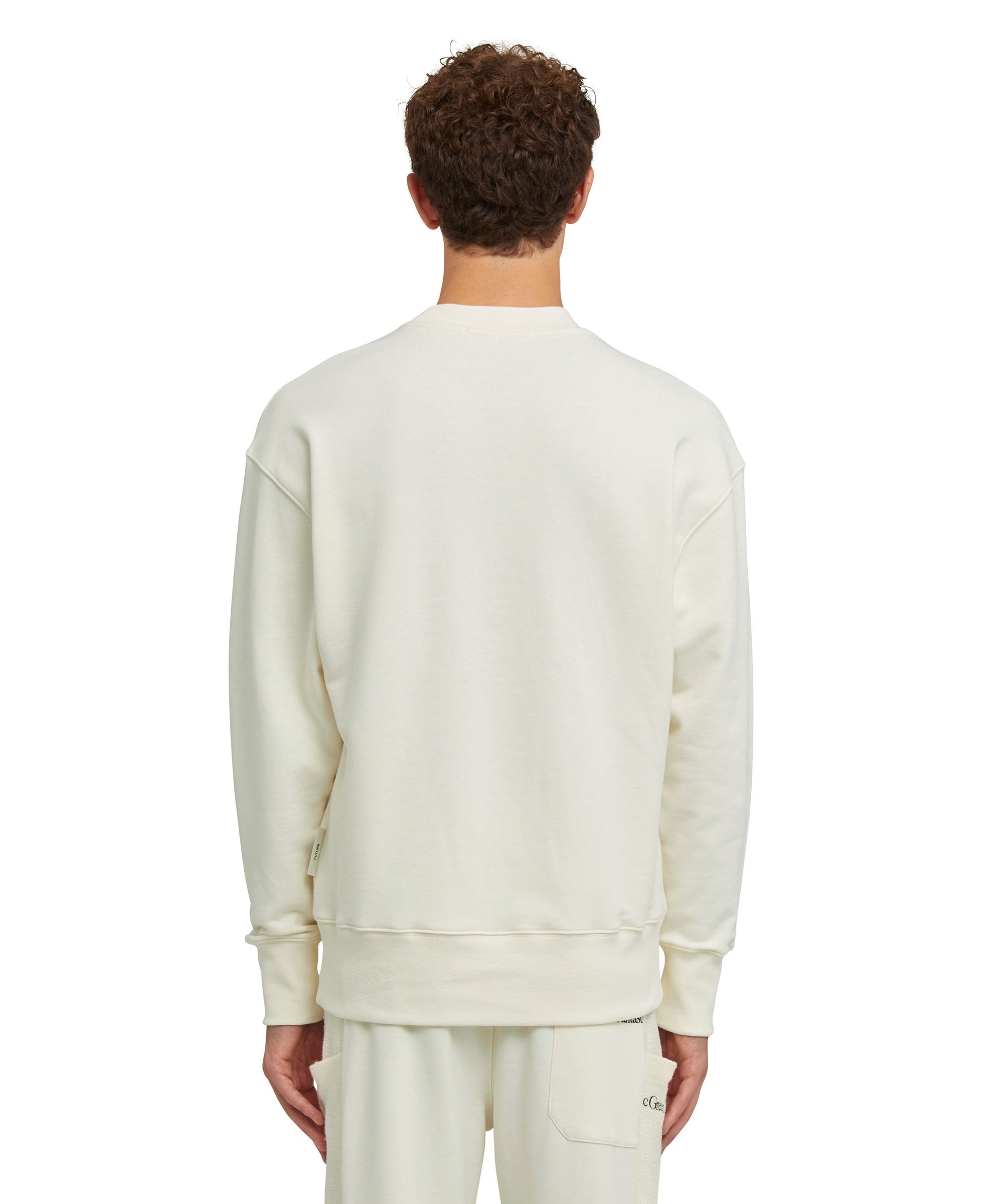 Organic cotton crewneck sweatshirt from the MSGM Fantastic Green Capsule - 7