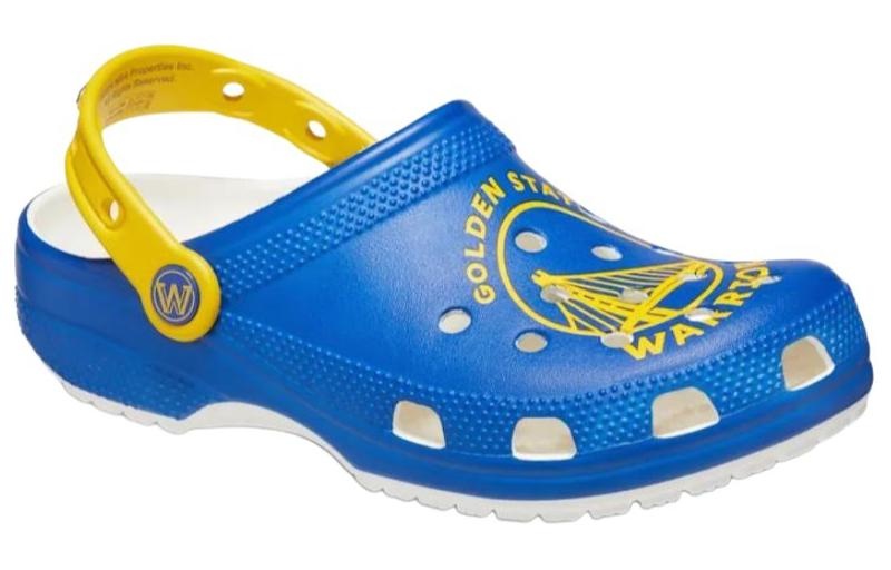 Crocs x NBA Golden State Warriors Classic Clog 'Blue Yellow' 209443-100 - 3