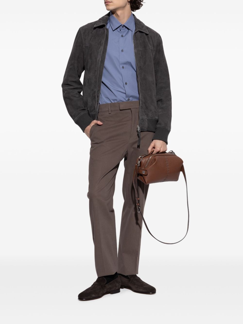 suede loafers - 6