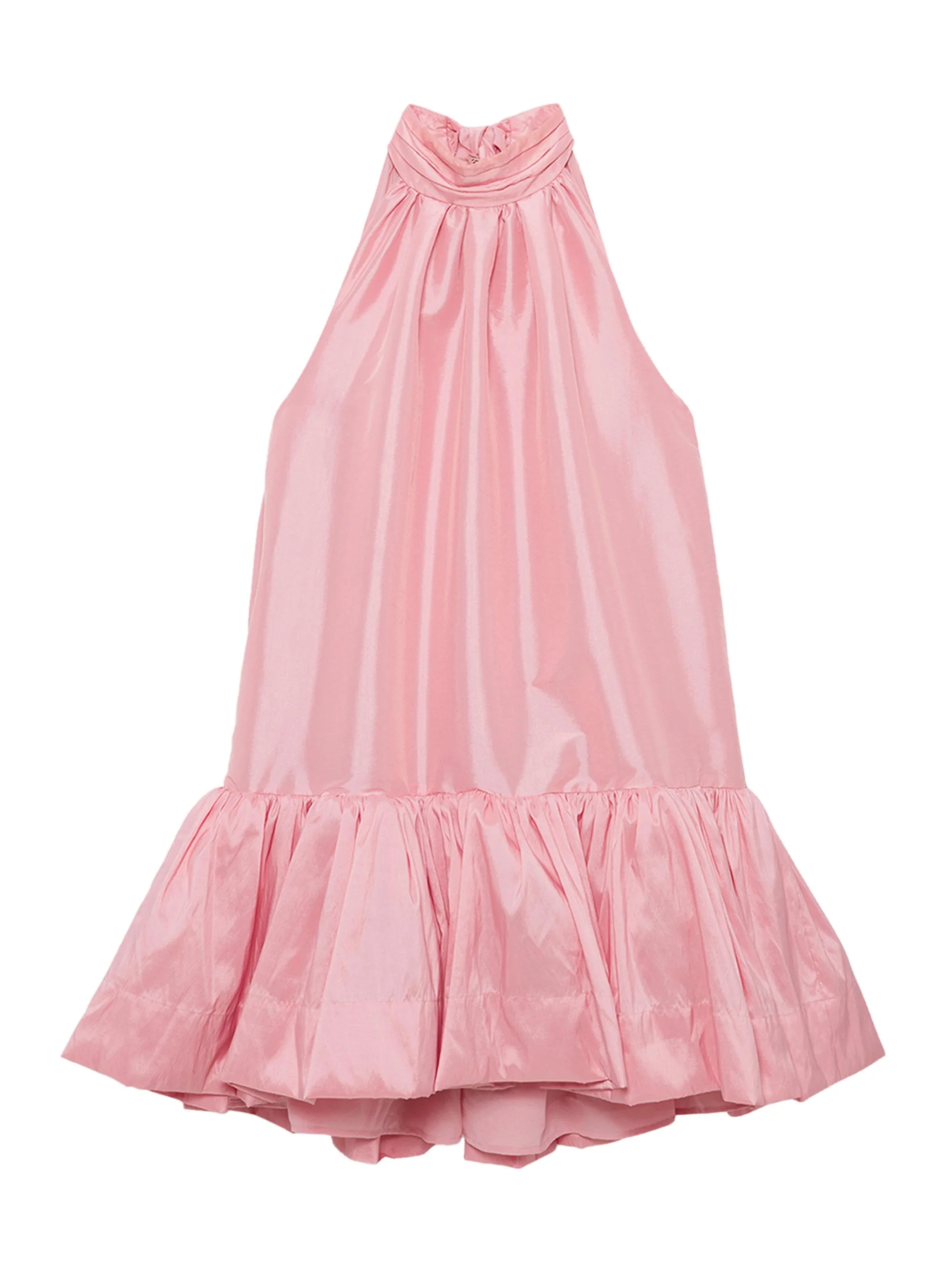 Women's Hope Taffeta Bow Tie Minidress - Dusty Rose - 1