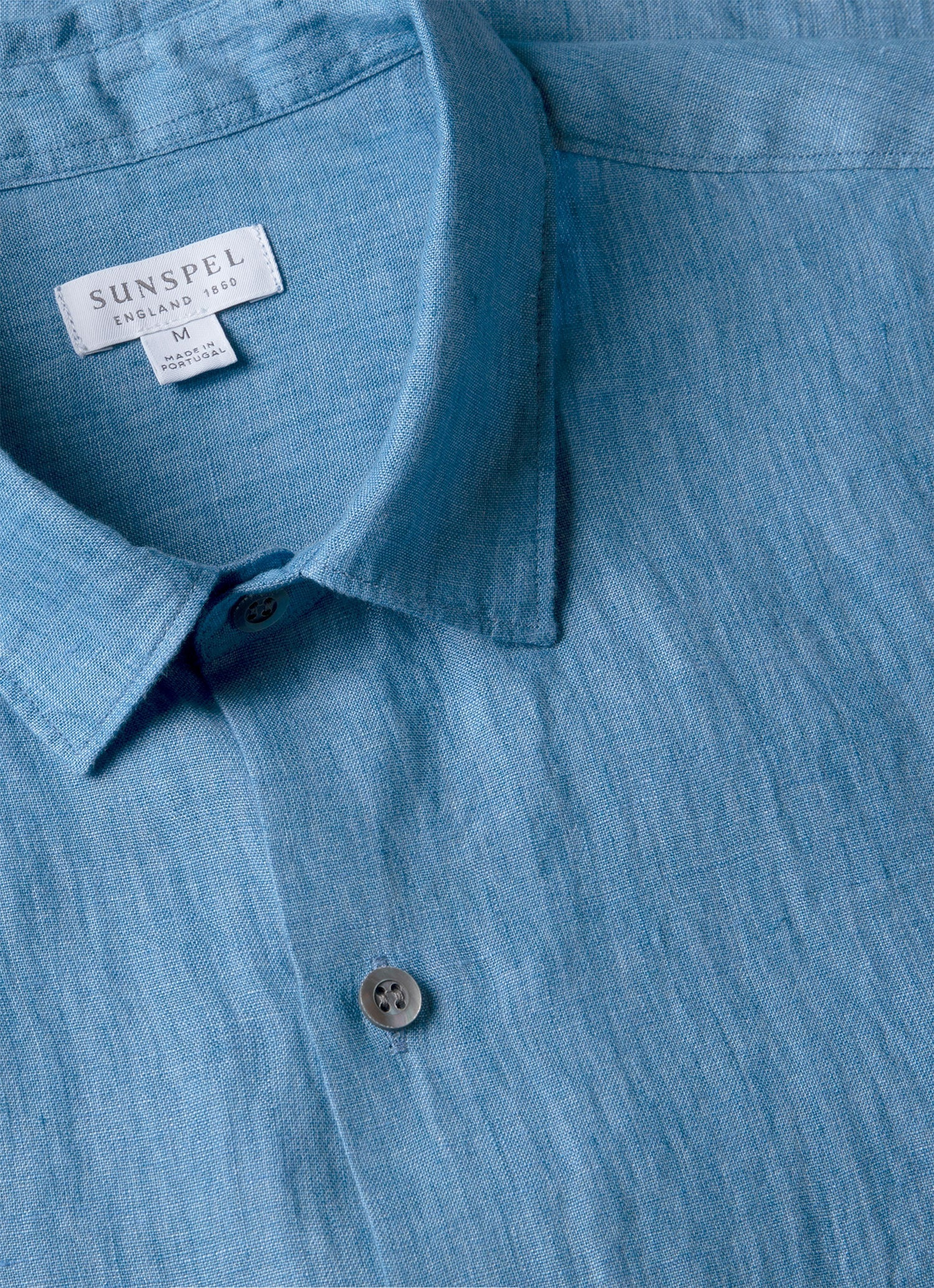Short Sleeve Linen Shirt - 4