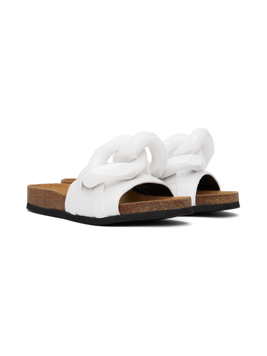 White Chain Slides - 4