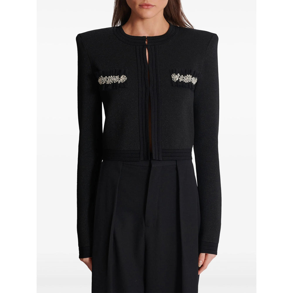 Balmain Black Knitwear - Cardigans Women - 5