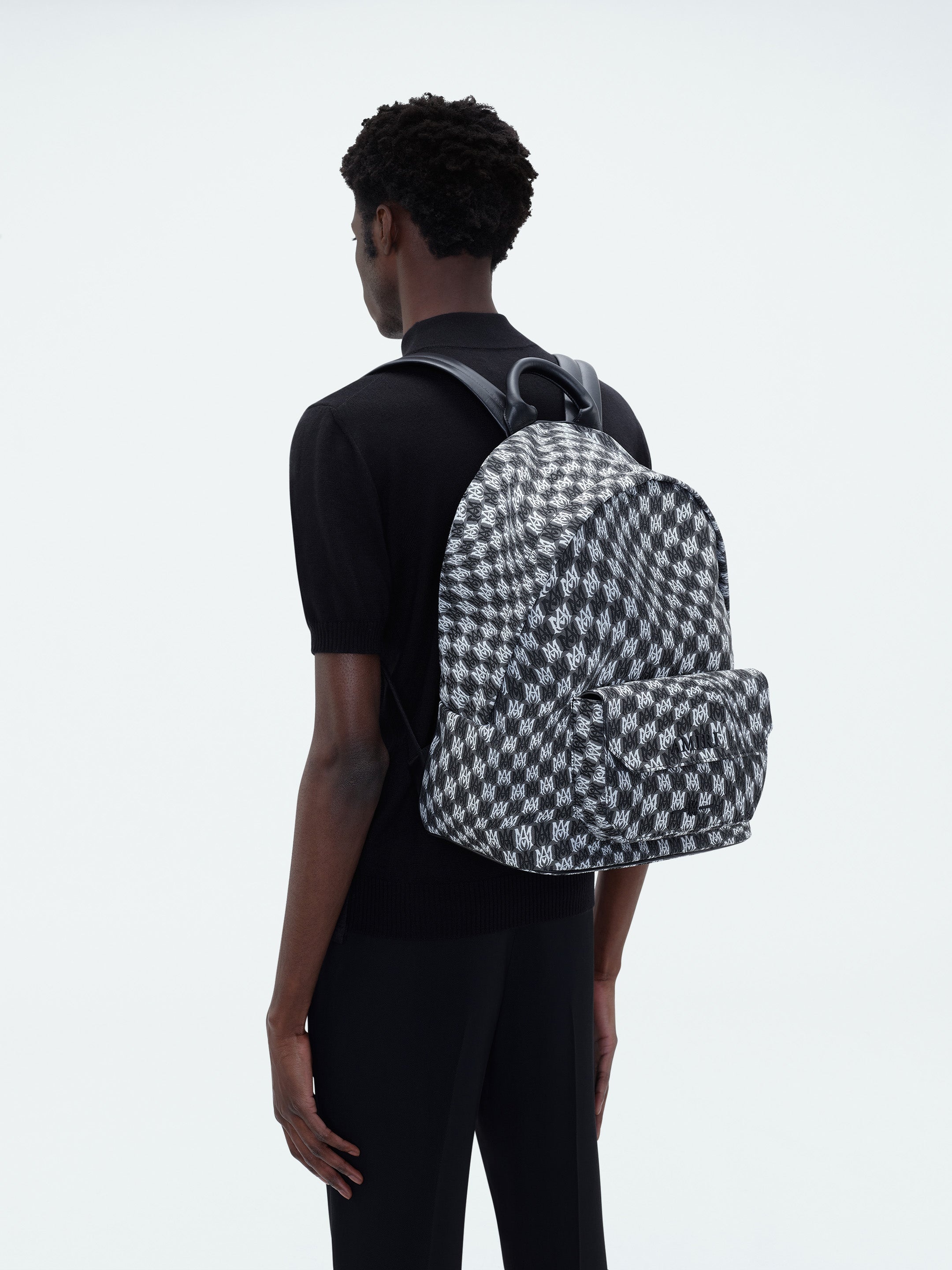 WAVY HOUNDSTOOTH BACKPACK - 4