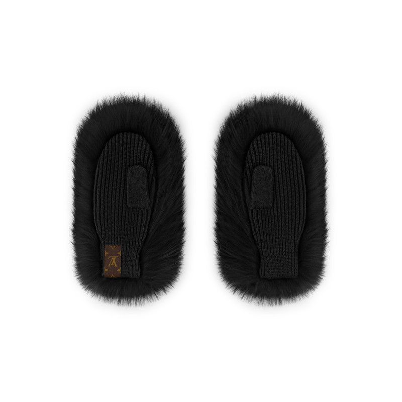 Louis Vuitton Fur Mittens outlook