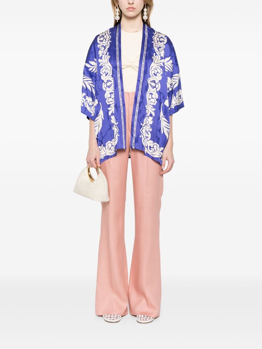 floral-print jacket - 2