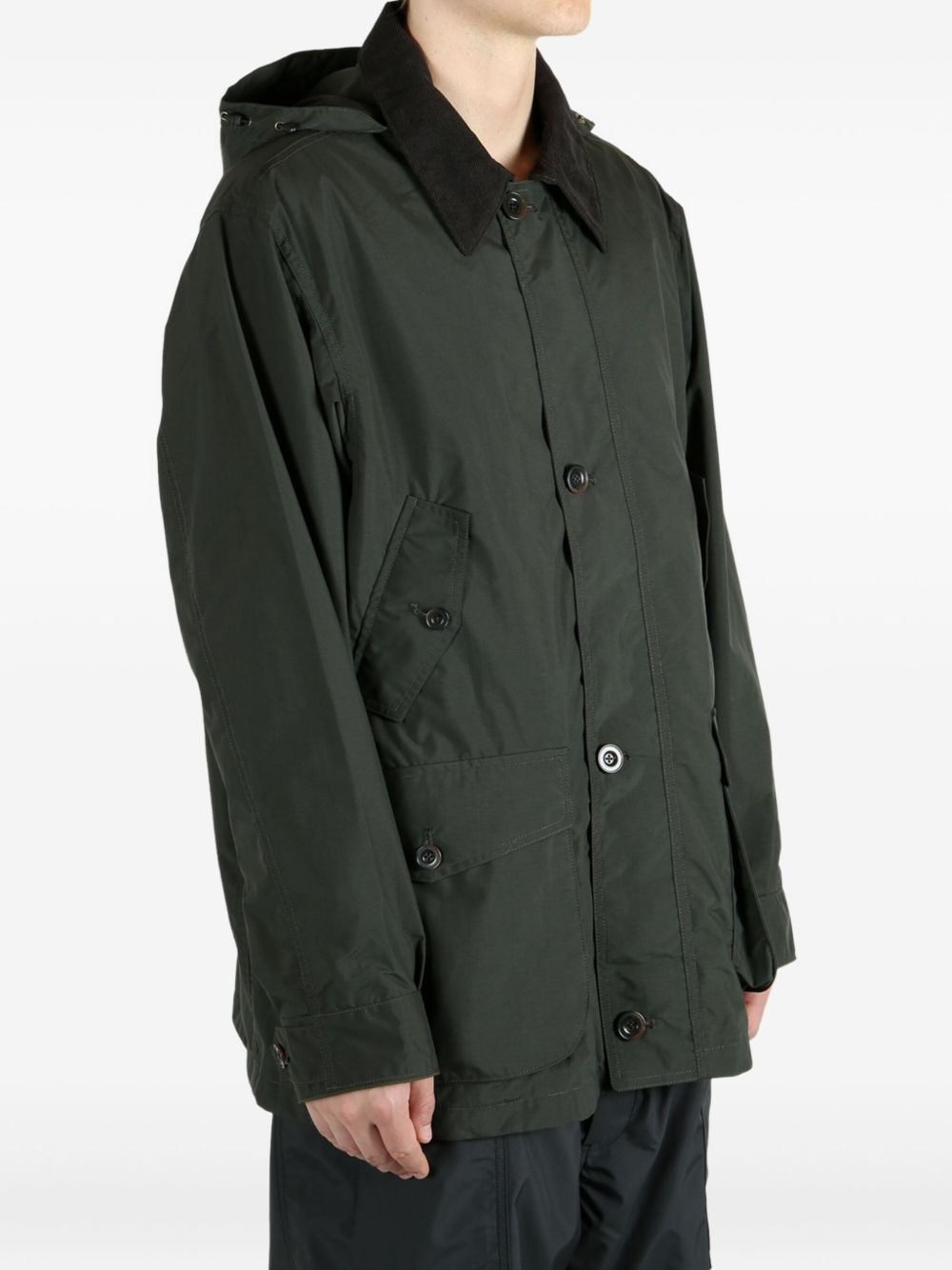 x Pertex®︎ Unlimited hooded patch-pocket parka coat - 3