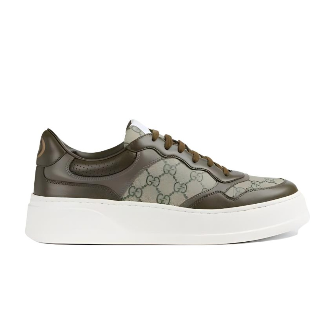 Gucci GG Supreme Sneaker 'Beige Green' 669582-UPGA0-3350 - 2
