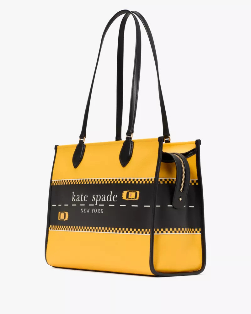 Manhattan Taxi Large Market Tote 3