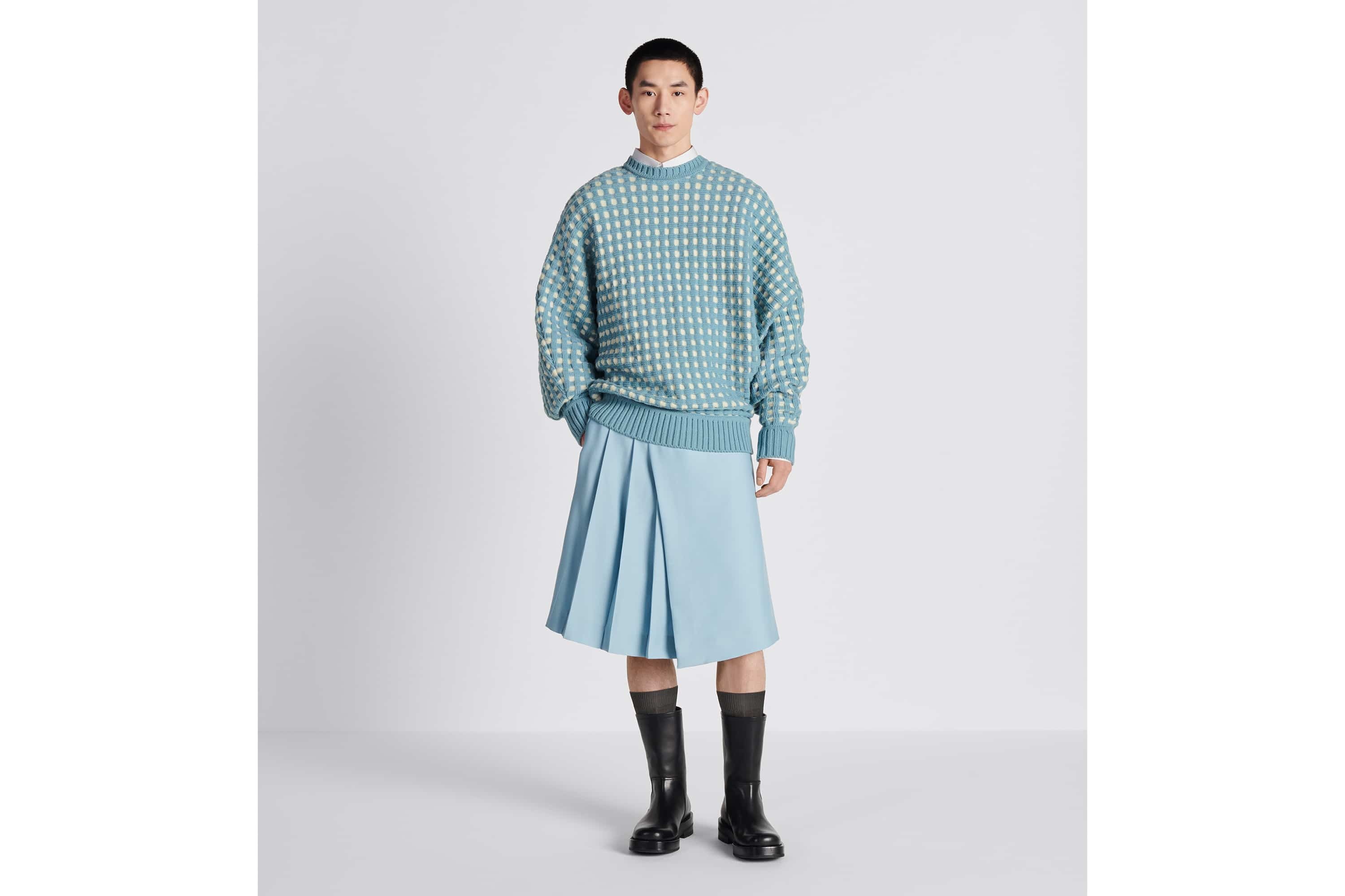 Dior Pleated Kilt-Shorts | REVERSIBLE