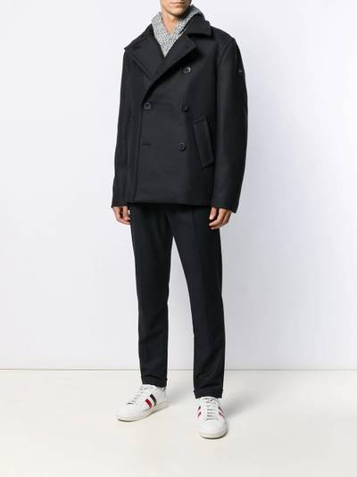 Paul & Shark logo patch peacoat outlook