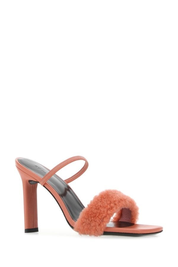 Salmon leather Ada sandals - 2