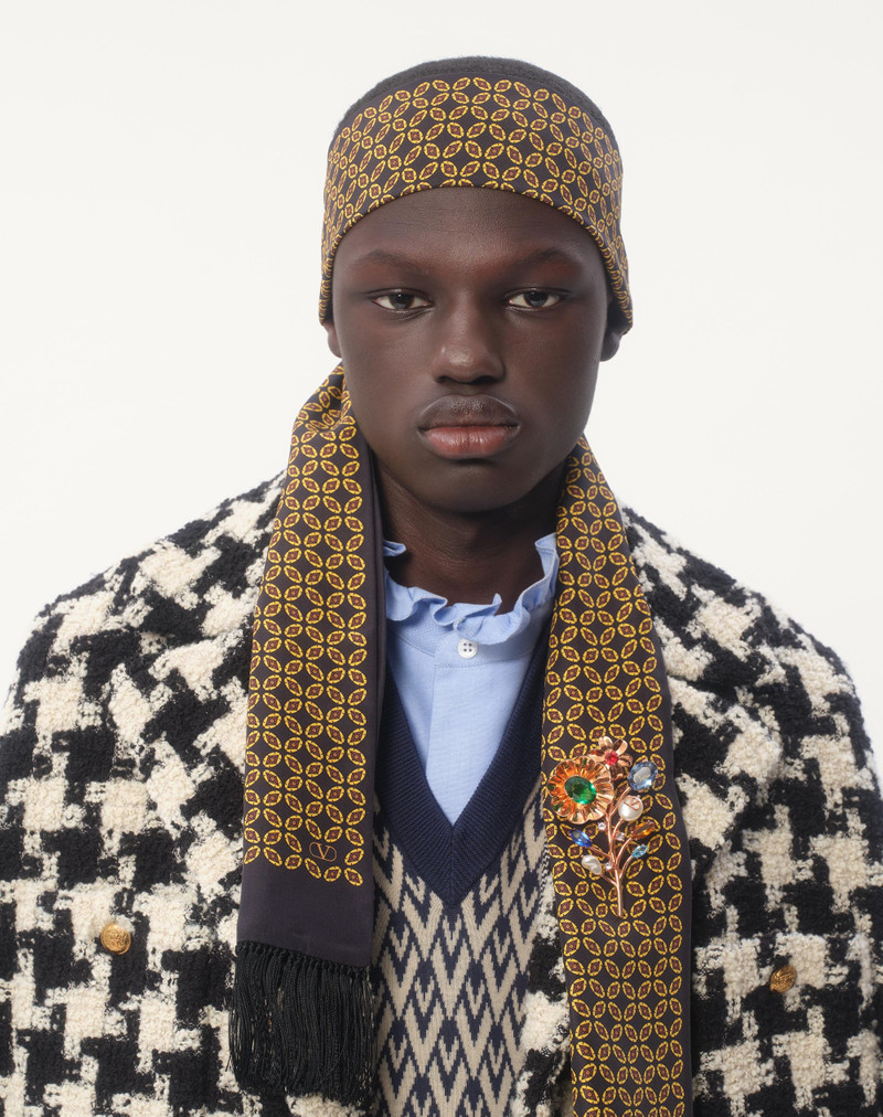 Valentino VALENTINO GARAVANI PAPIER FLORAL BROOCH IN METAL, BEADS AND SWAROVSKI® CRYSTALS outlook