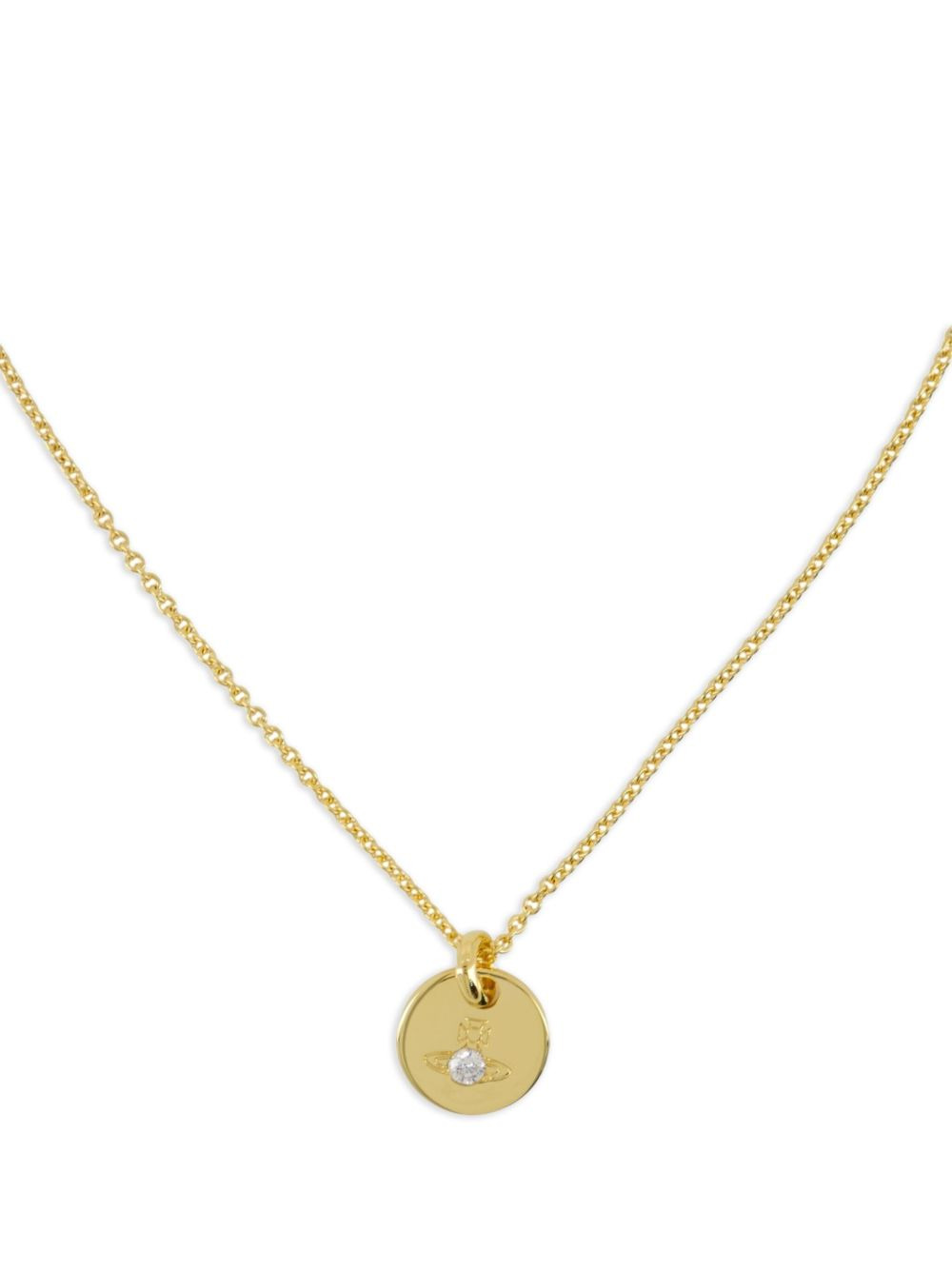 Orb-embellished chain necklace - 2