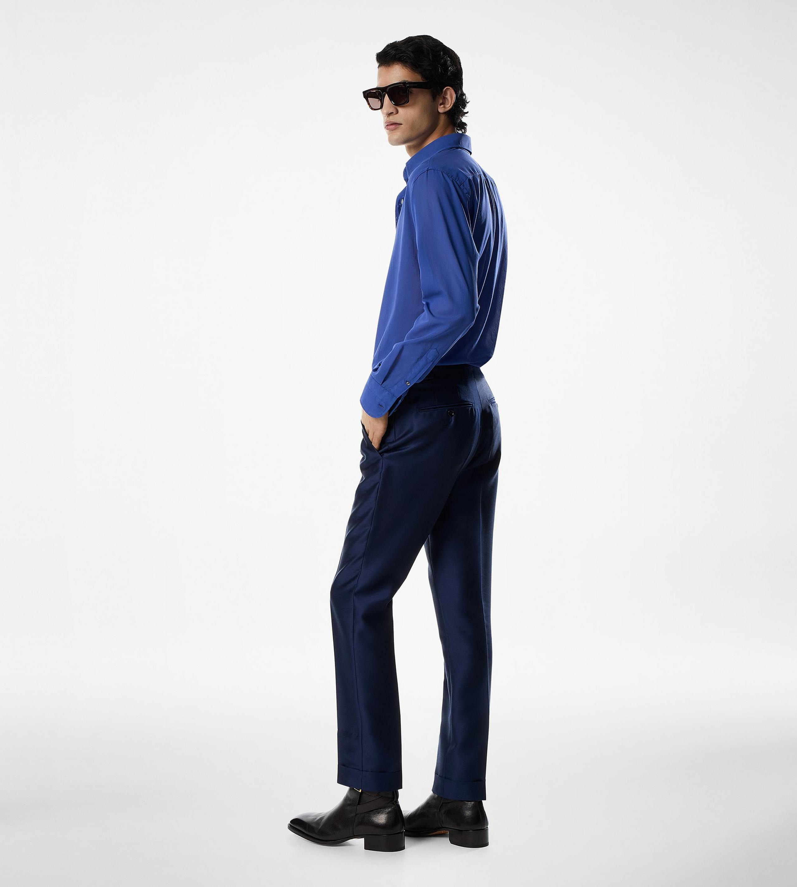 COTTON VOILE FLUID FIT SHIRT - 3