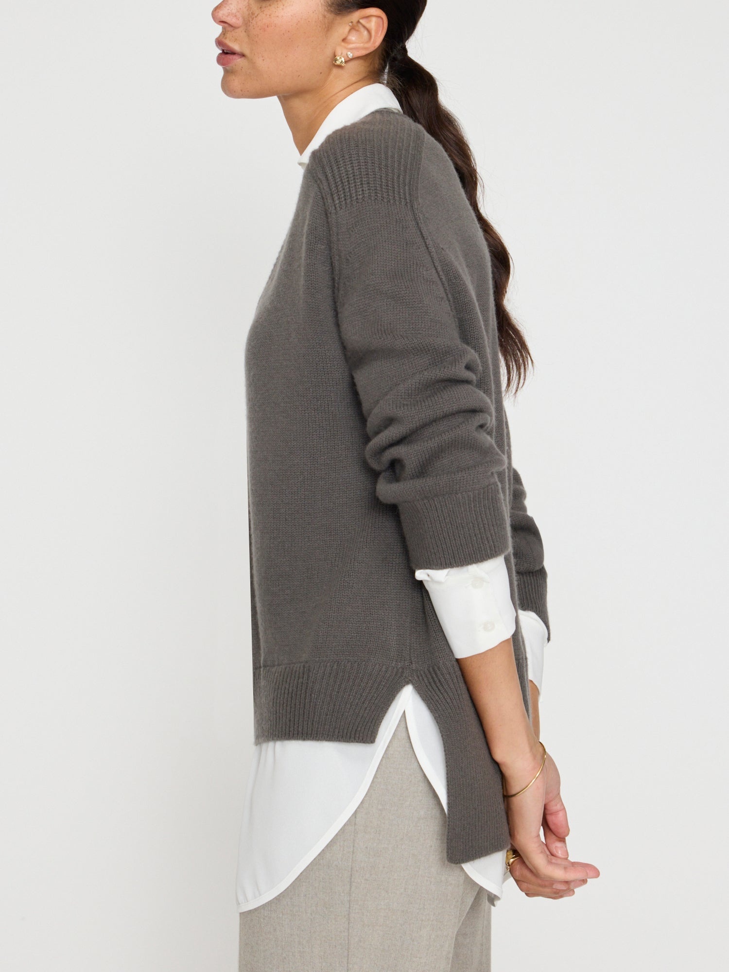 The Looker Layered V-Neck - 4