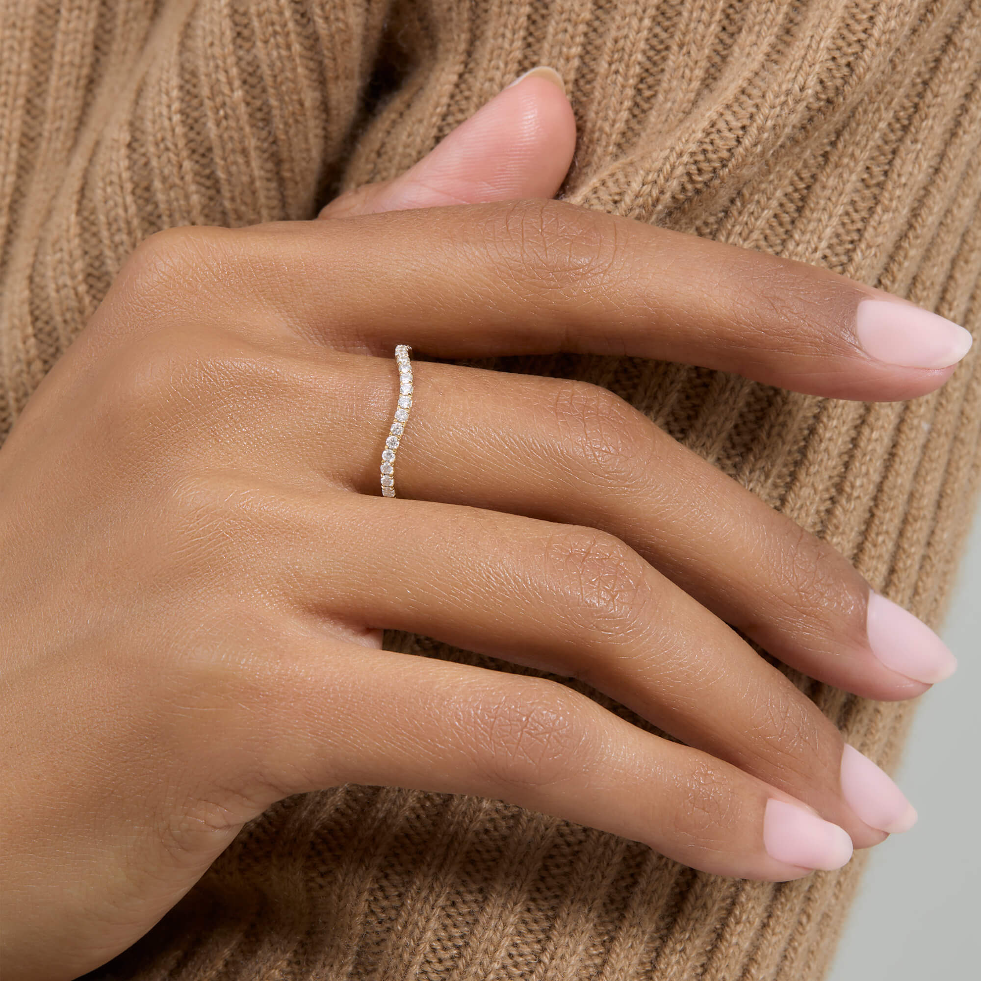 Pave Merge Ring - 2