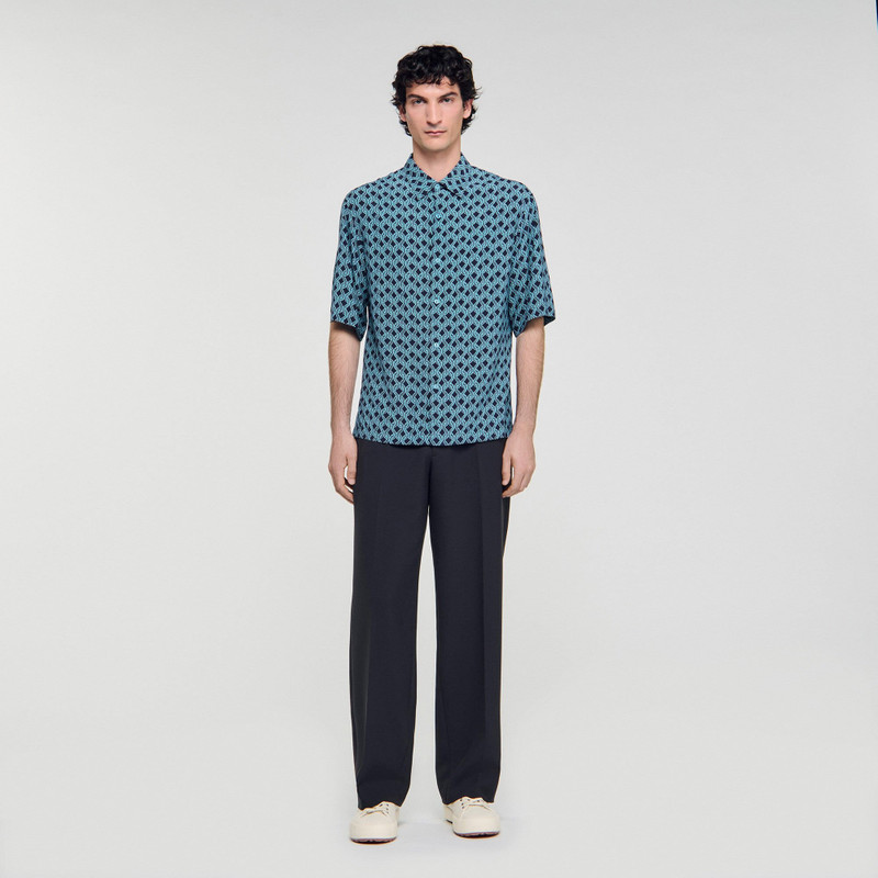 Sandro ROPE PRINT SHIRT outlook