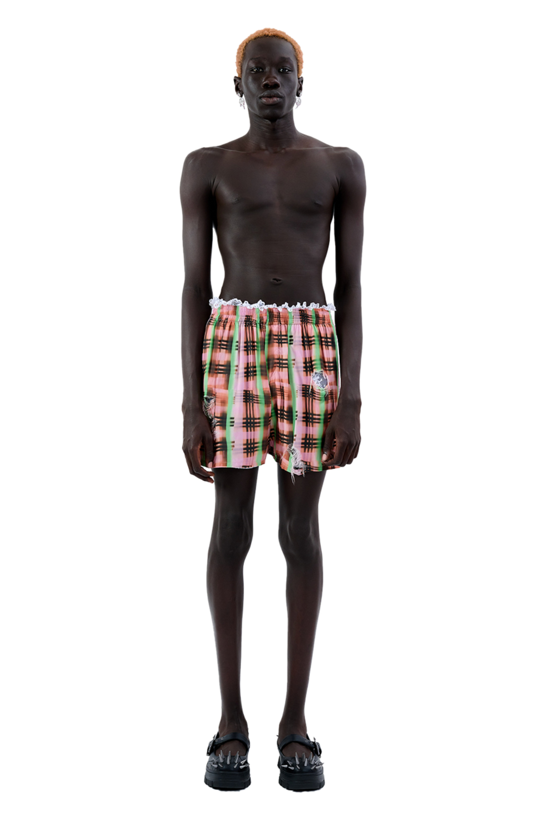 REGENERATIVE PLAID ODEON BOXER - 2