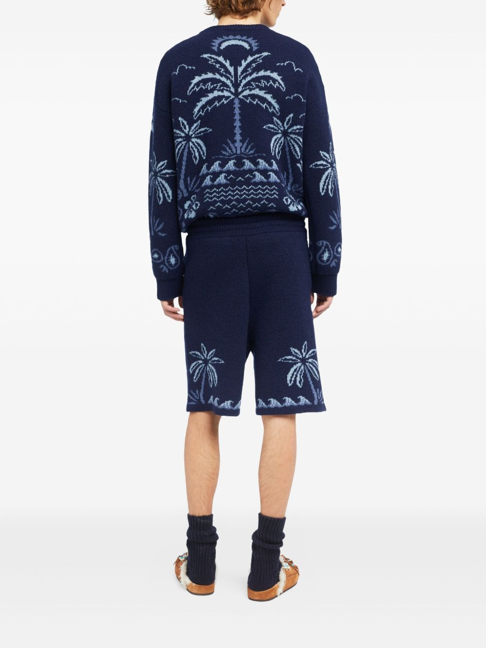 Glimpse Of Eden palm-tree shorts - 4