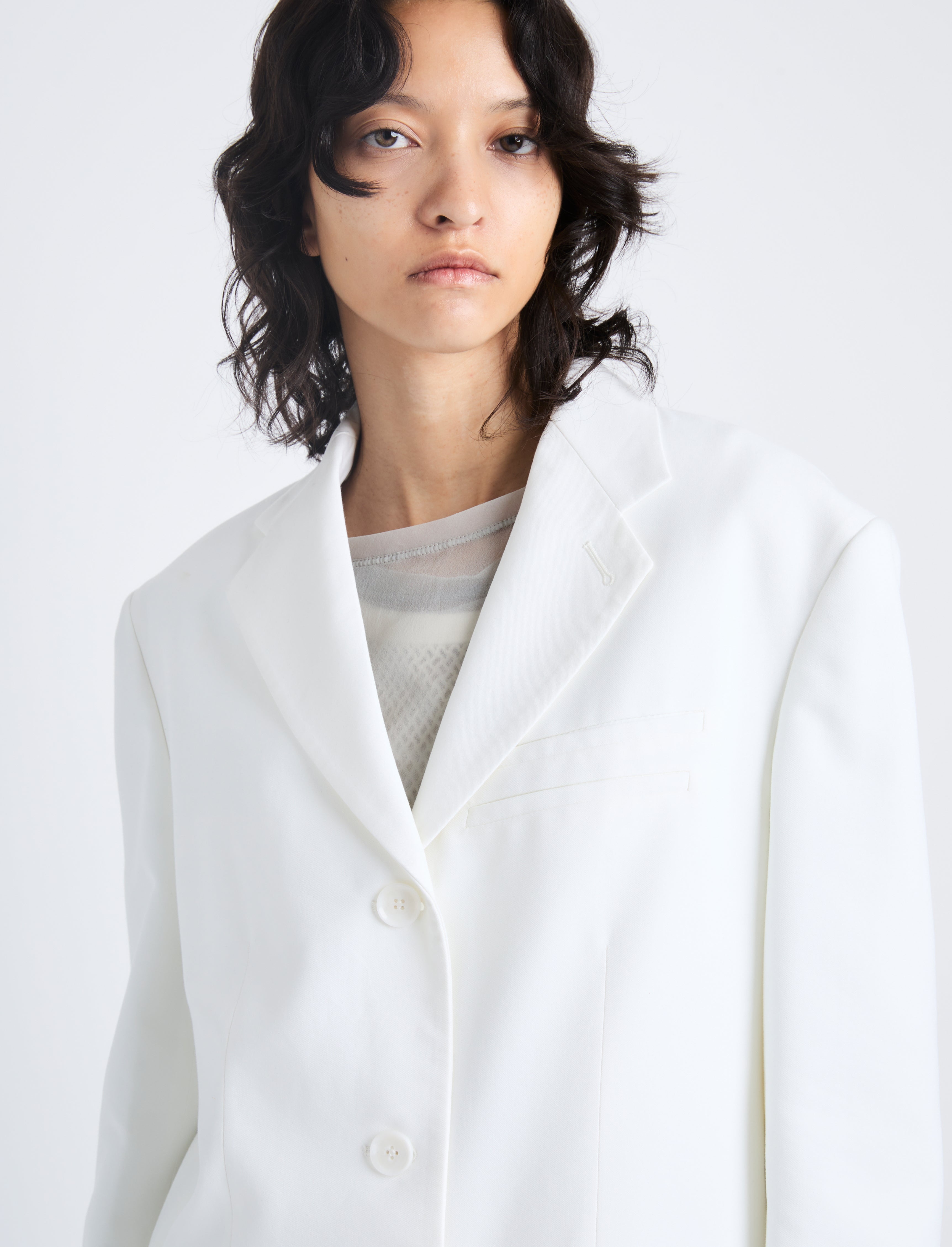 Sandis Jacket in Cotton Viscose - 5