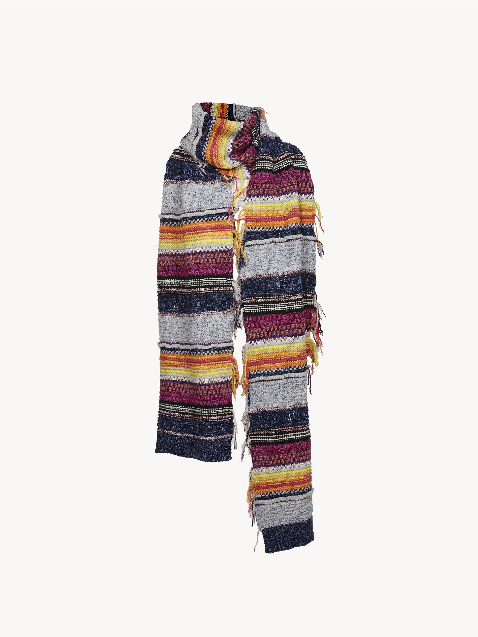 LONG WIDE SCARF - 3