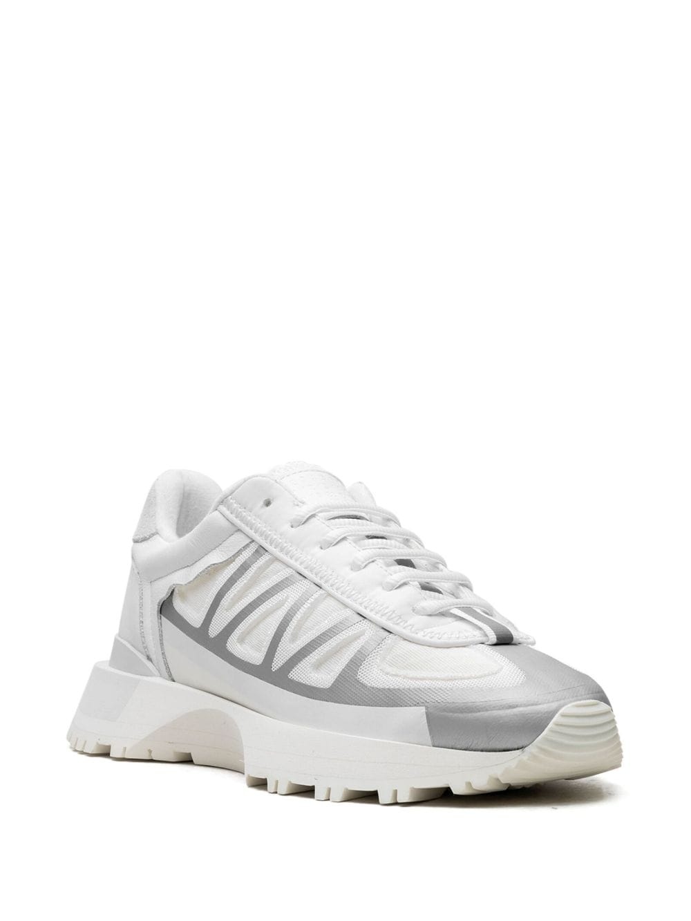 50-50  "White/Grey" sneakers - 2