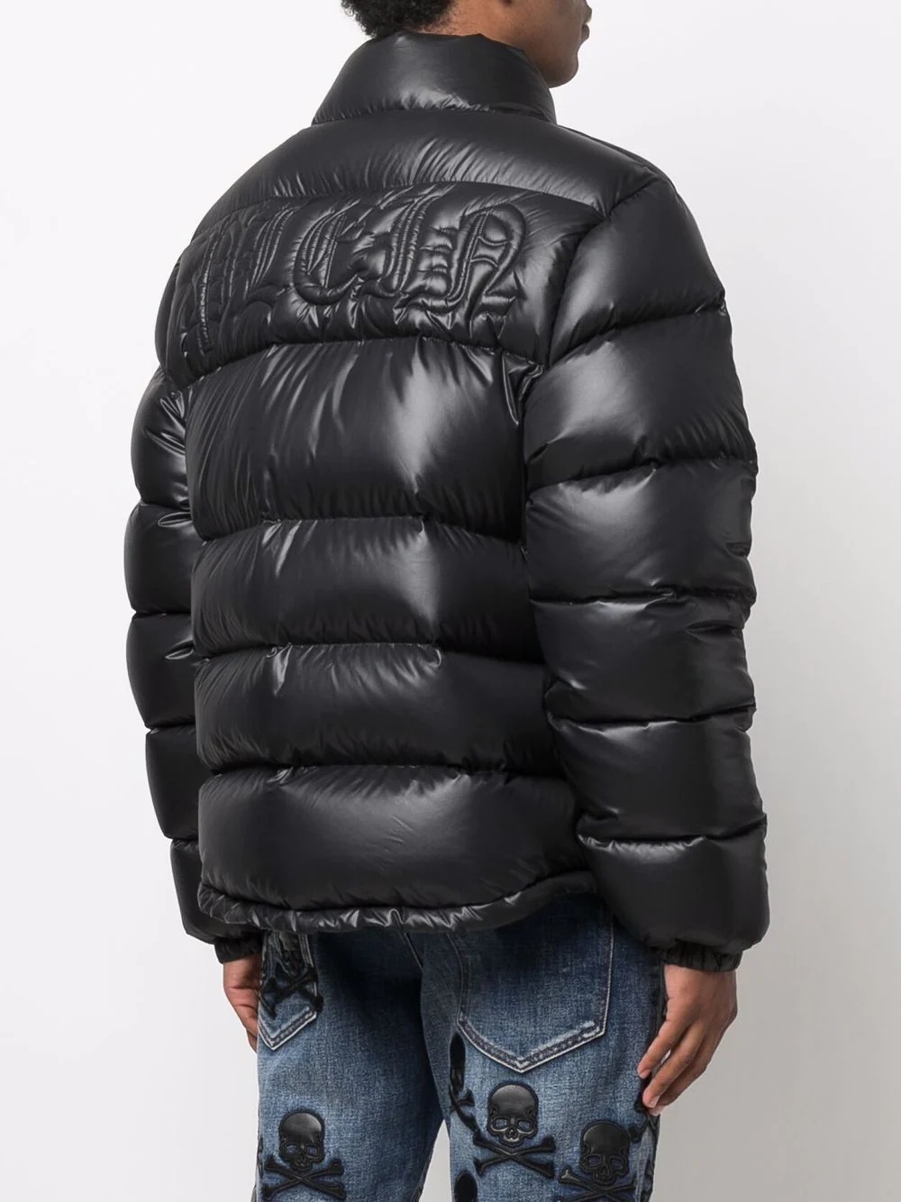 zipped padded jacket - 4