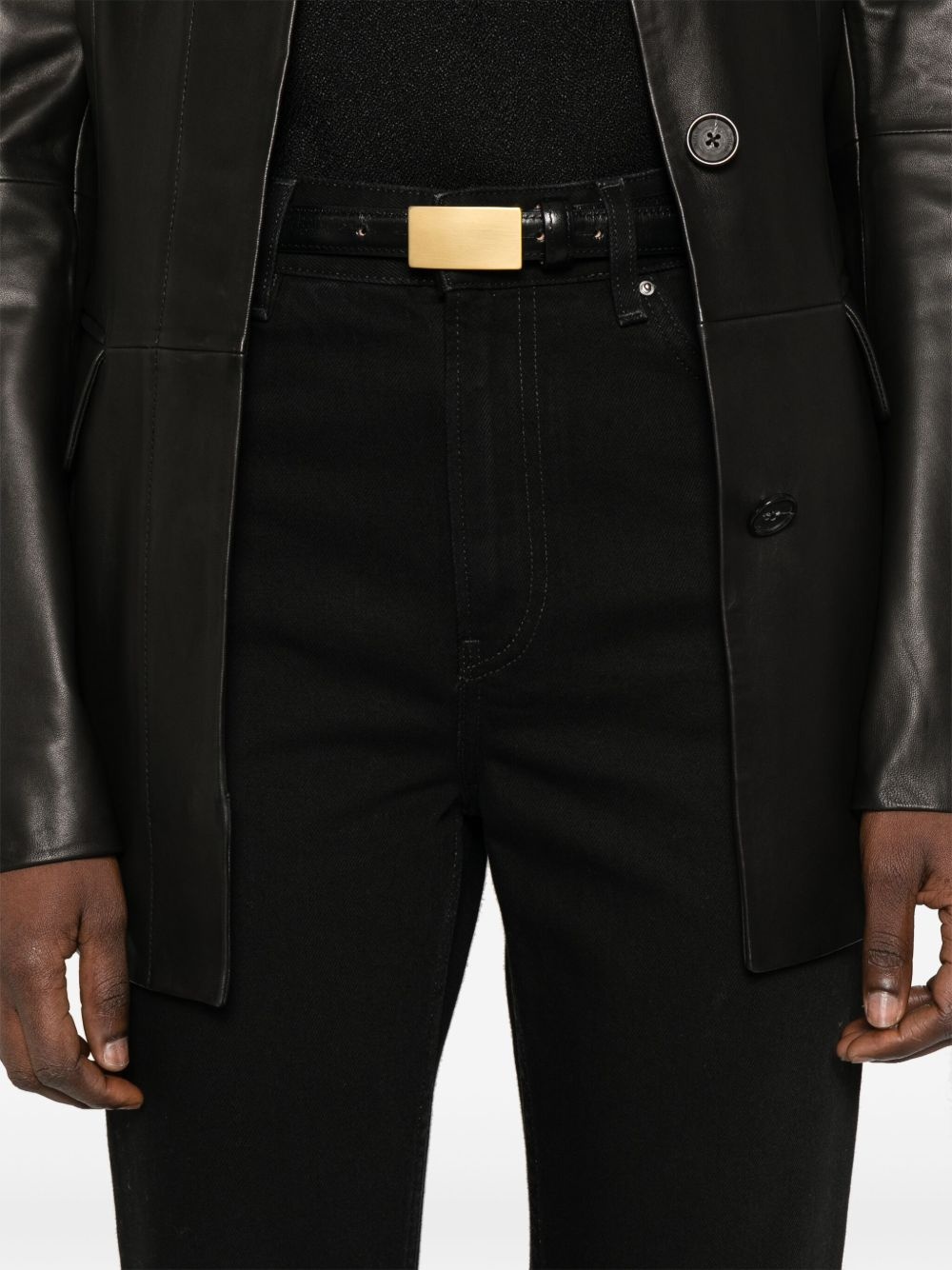 logo-patch jeans - 5