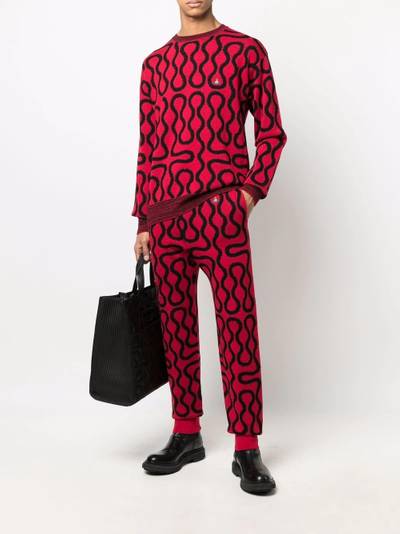 Vivienne Westwood abstract-pattern jumper outlook