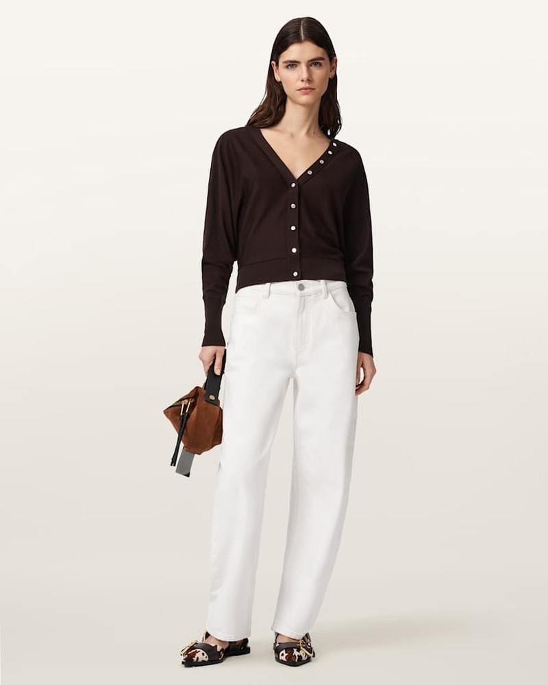 HONOR V-NECK MERINO CARDIGAN 5