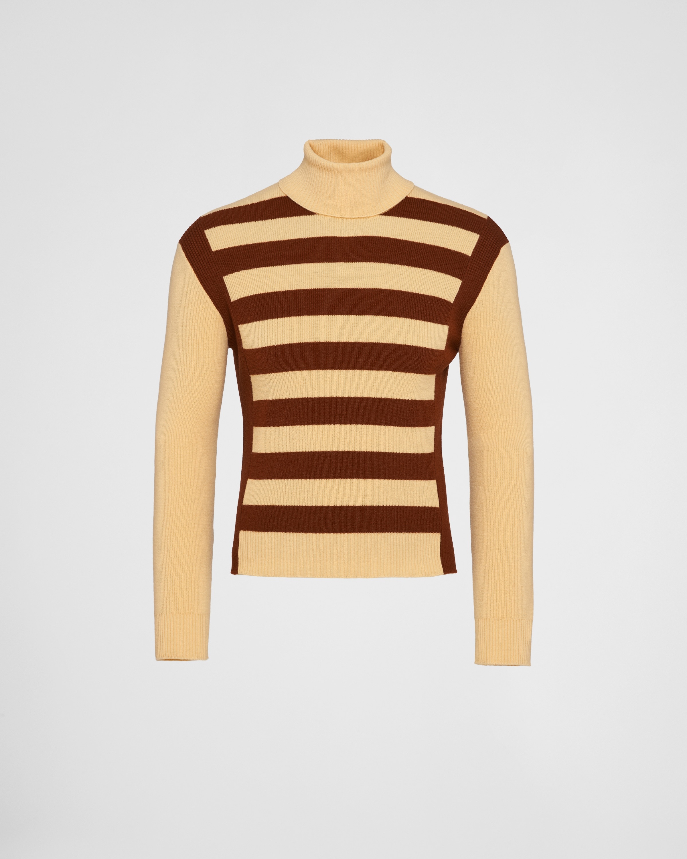 Lambswool turtleneck sweater - 1