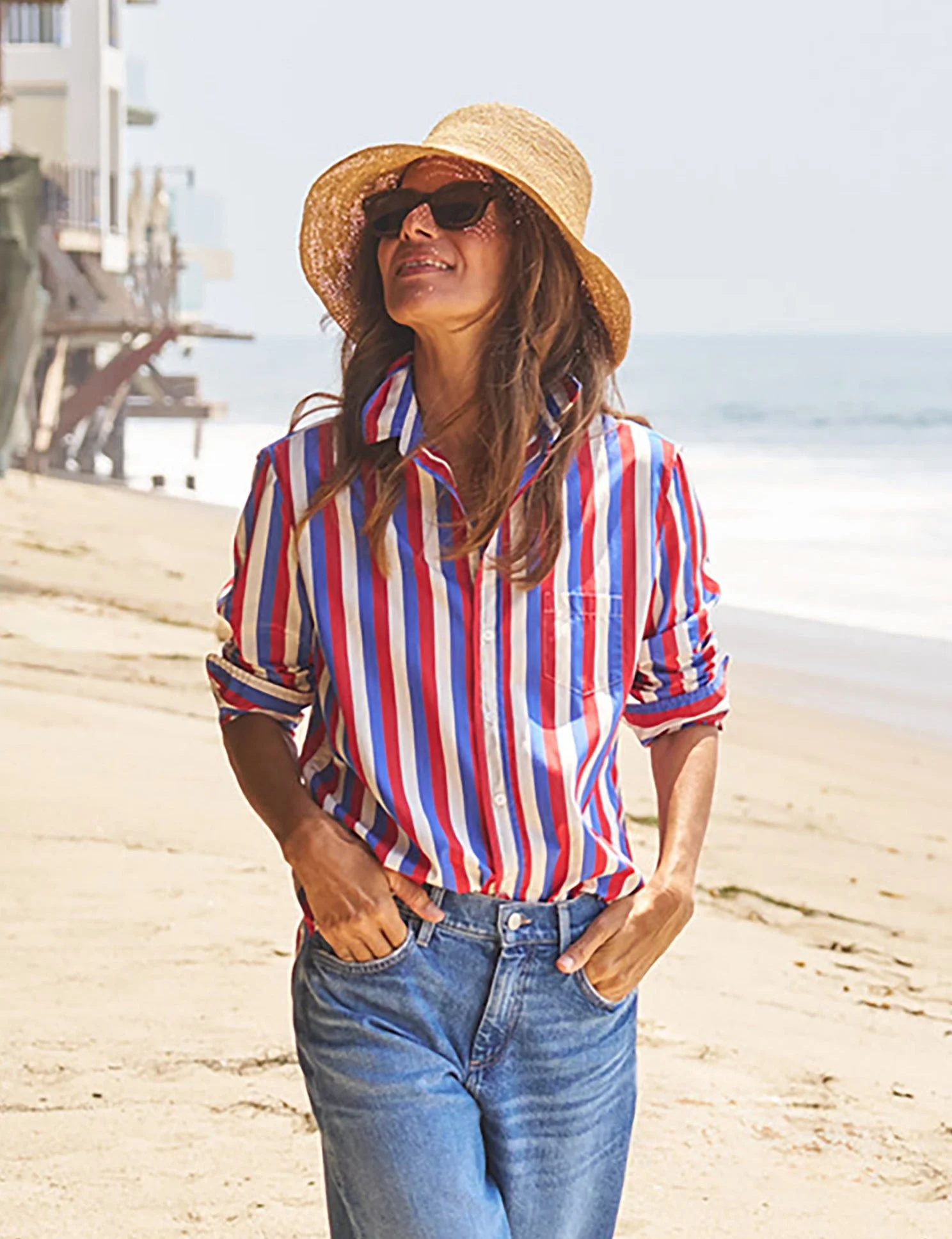 Relaxed Button-Up Shirt - 1