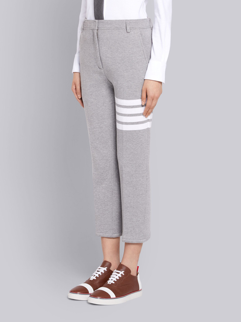 Light Grey Classic Loop Back Chino Trouser 2