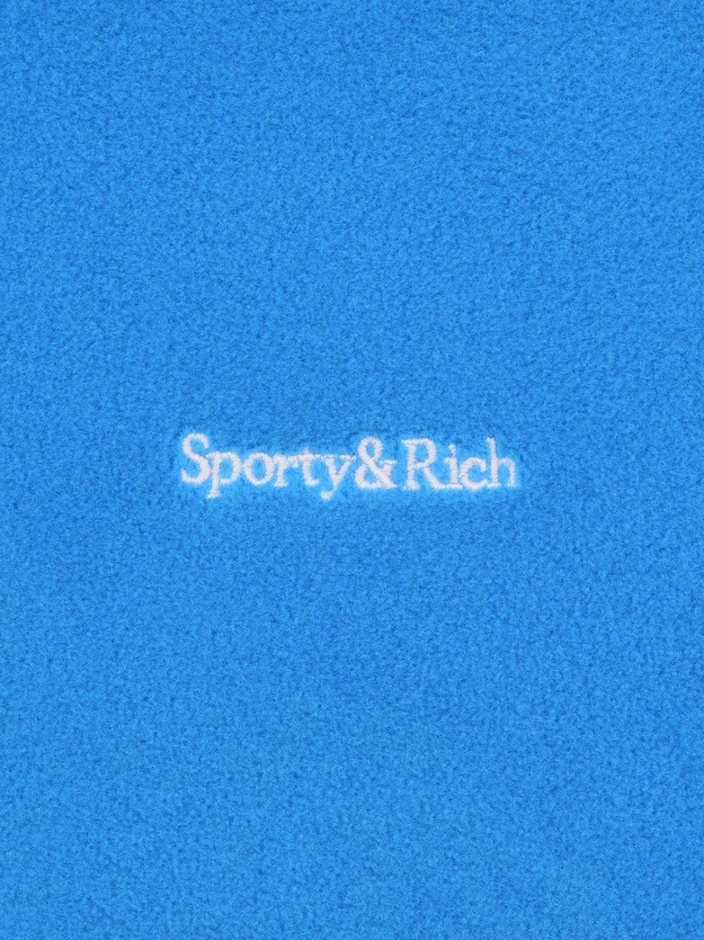 embroidered-logo fleece hoodie - 2