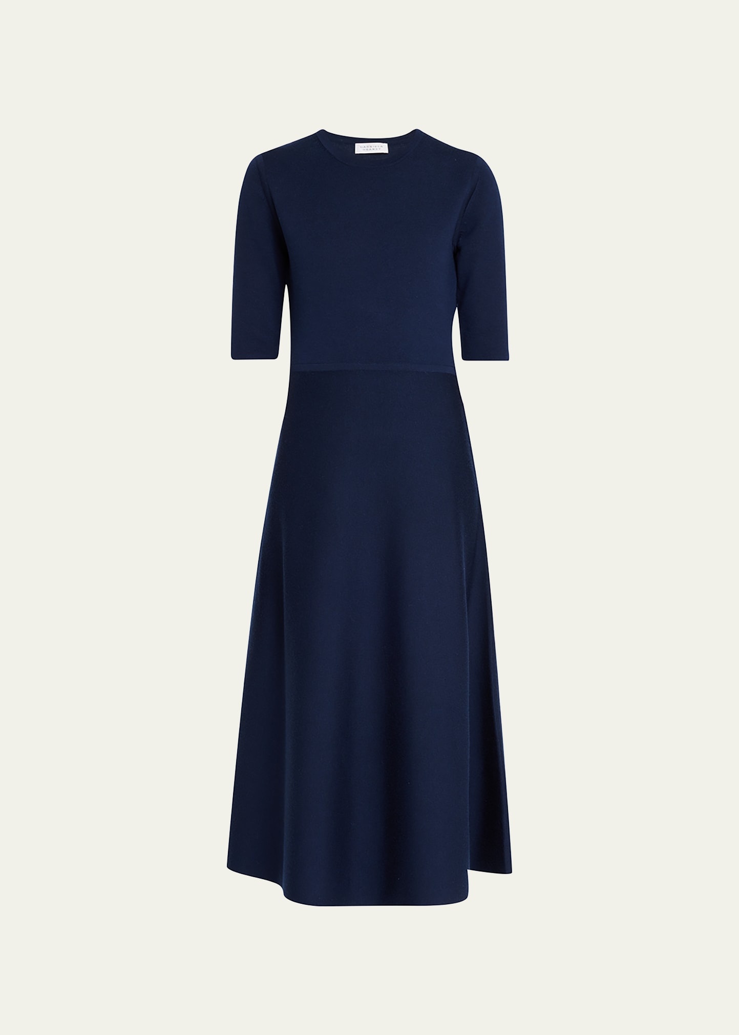 Seymore Cashmere Blend Midi Dress - 1