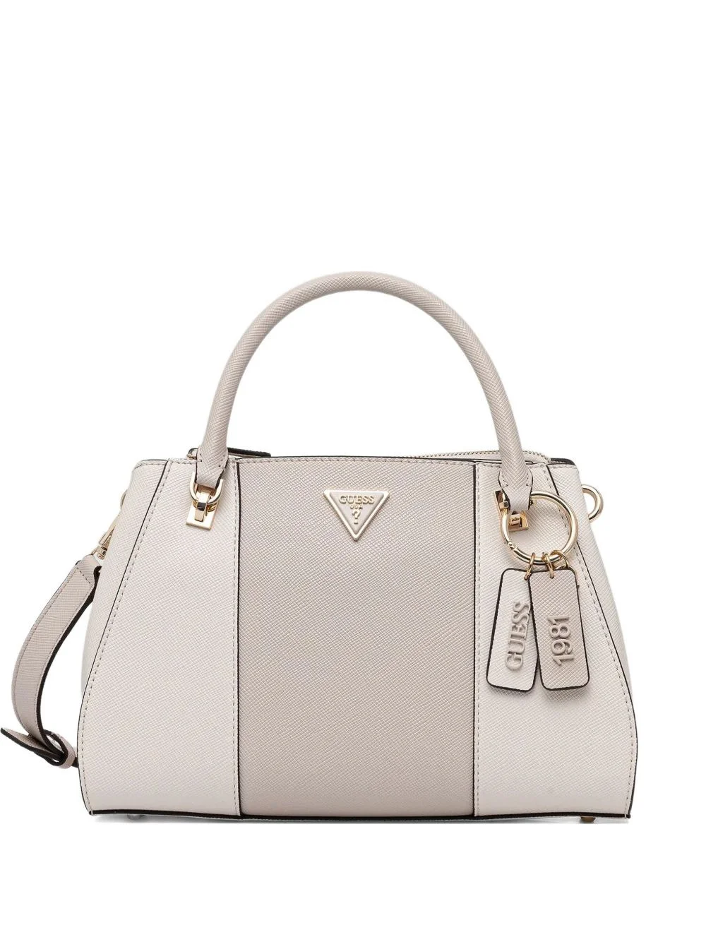 double-zip top-handles tote bag - 1