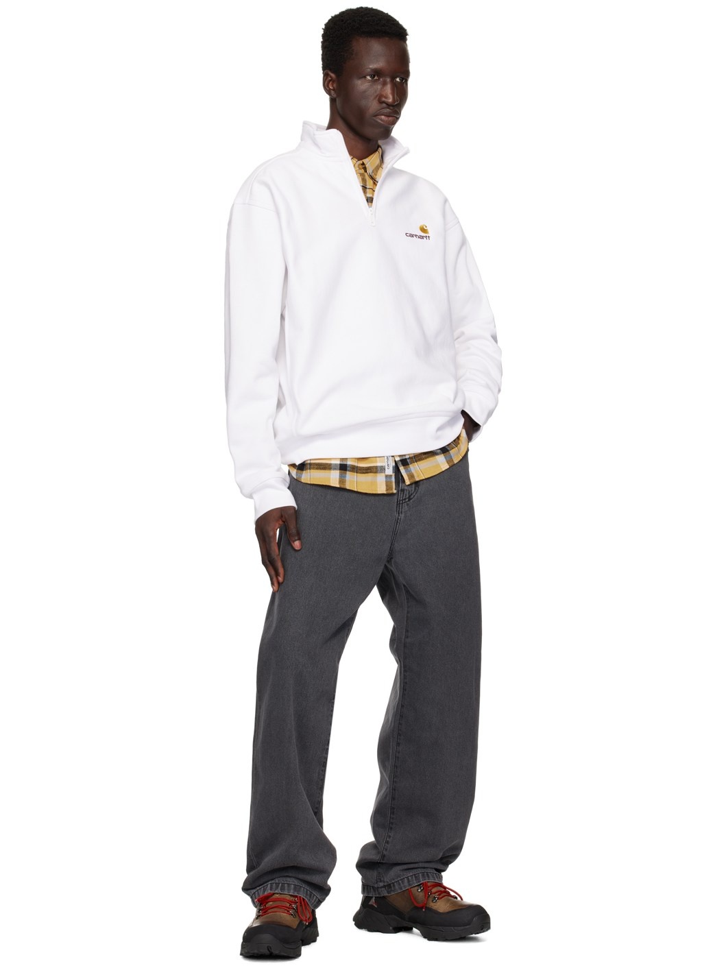 White American Script Sweatshirt - 4
