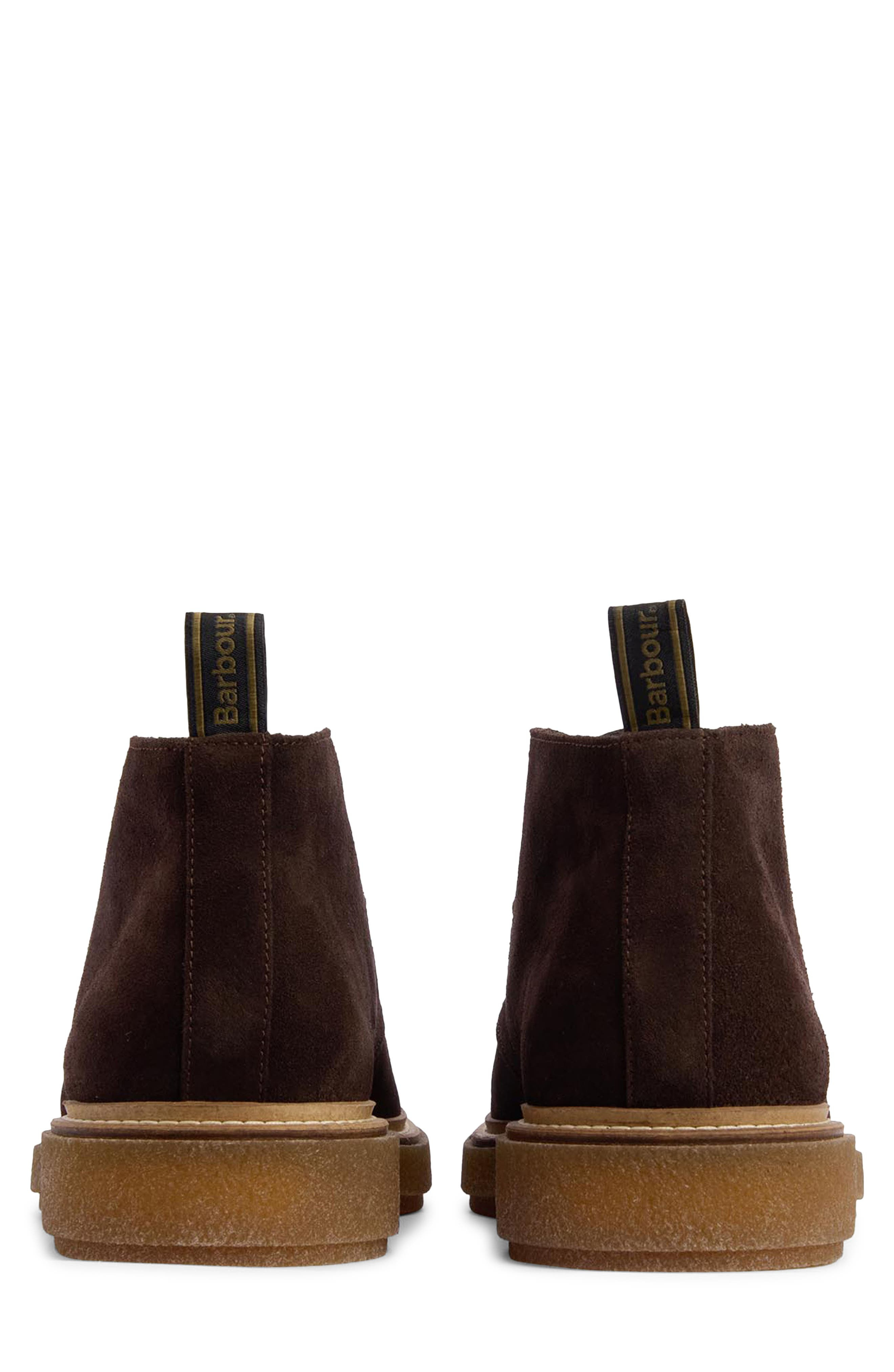 Barbour Blaine Chukka Boot in Chocolate Suede at Nordstrom - 5