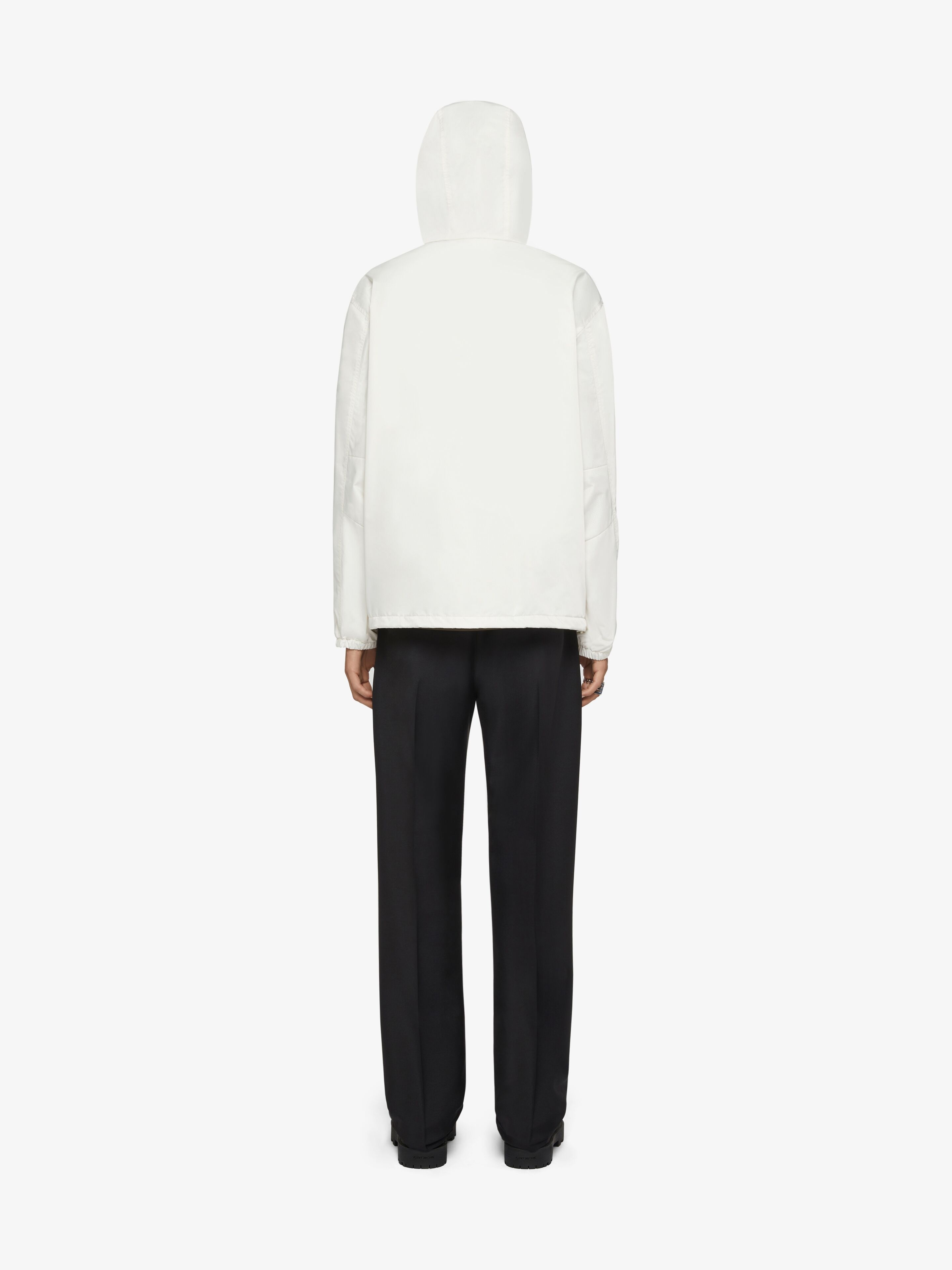 GIVENCHY REVERSIBLE FOOTBALL PARKA IN FLEECE - 4