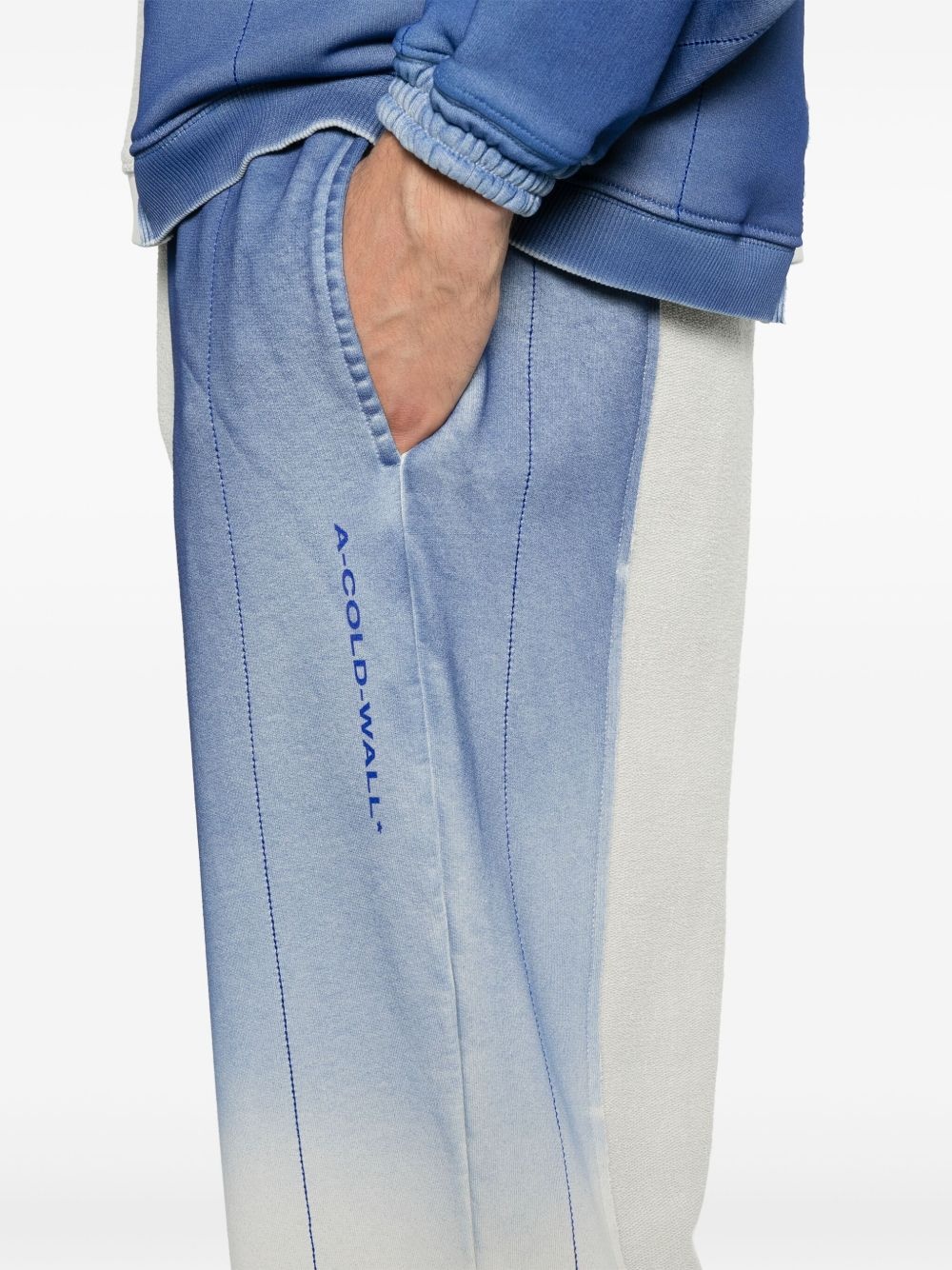 panelled track pants - 5