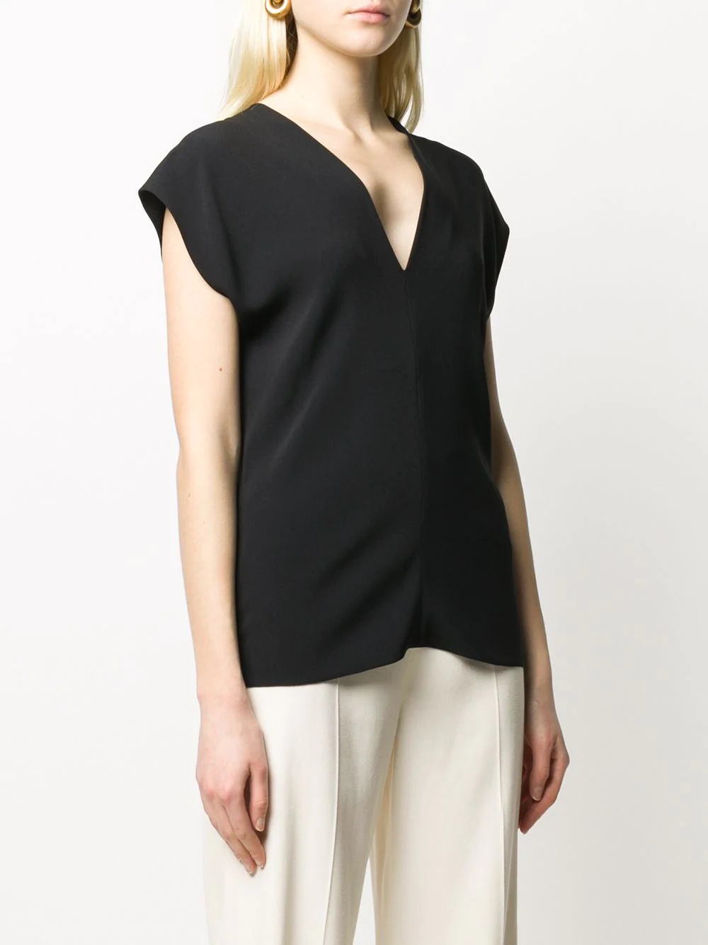 v-neck labo top - 3