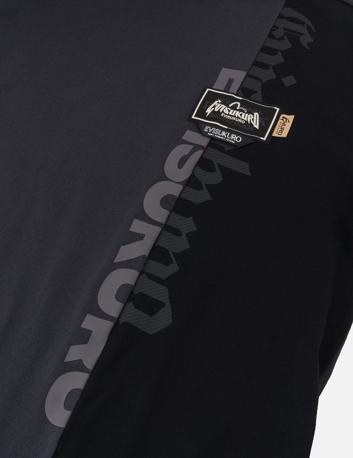 Panel design with Multi Labels Relax Fit T-Shirt - 6